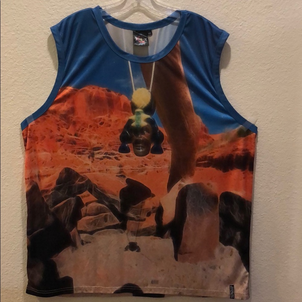 Nomadic Movement Mens Sublimated Tank Top
